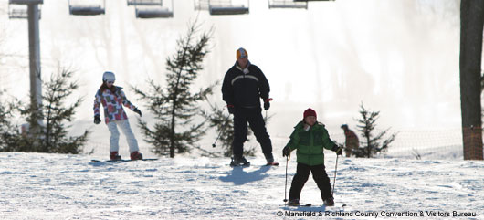 Mansfield area skiing photo