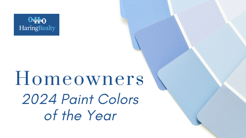 How to Use the Paint Colors of the Year in Your Home | Haring Realty